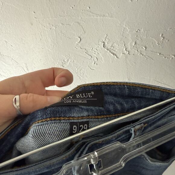 Judy Blue Women's Size 9/29 Medium Wash High Rise‎ Cropped Jeans - Picture 6 of 10